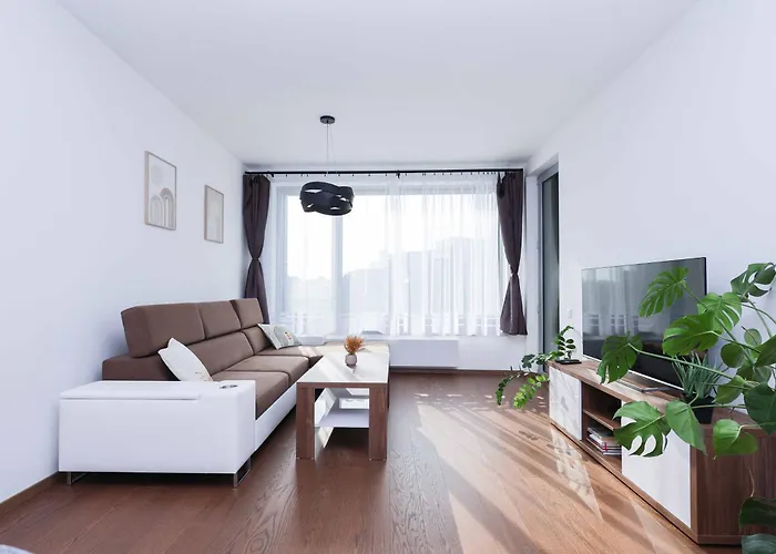 Apartmán Skypark Tower 3- Free Parking And Views Bratislava